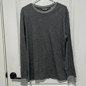 DANIEL CREMIEUX MEN'S LONG SLEEVE TEE SHIRT SIZE MEDIUM 100% PIMA COTTON